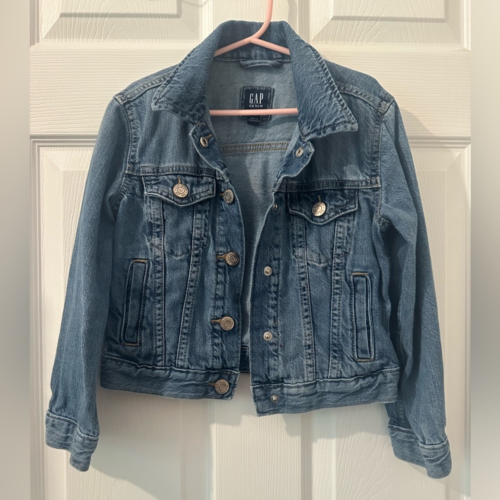 GAP Girls Classic Blue Denim Jacket
